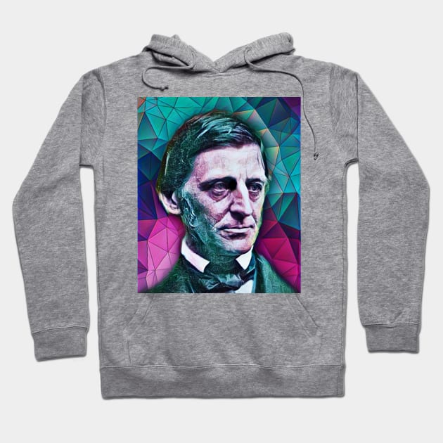 Ralph Waldo Emerson Portrait | Ralph Waldo Emerson Artwork 8 Hoodie by JustLit